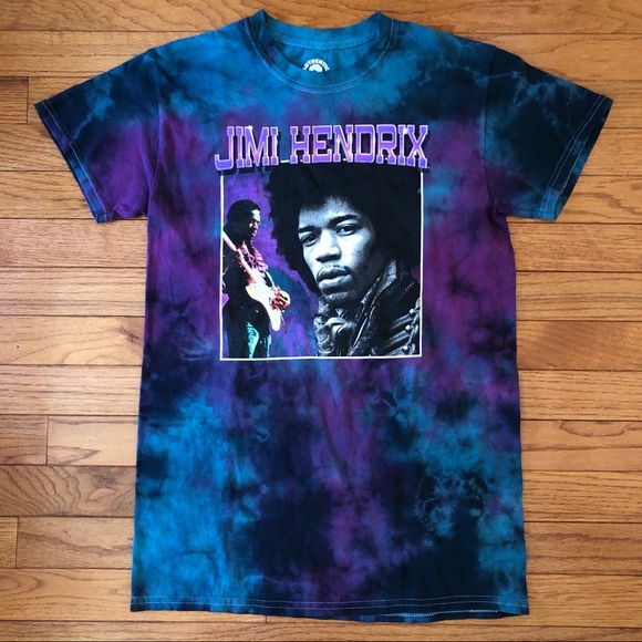 Other - JIMI HENDRIX PURPLE HAZE TIE DYE VINTAGE BAND TEE